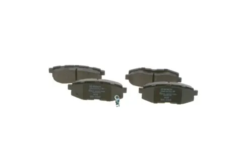 Комплект гальмівних колодок задн, SUBARU BRZ, FORESTER, IMPREZA, LEGACY V, OUTBACK, TRIBECA TOYOTA GT 86 2.0-3.6 11.01 Bosch 0986494876