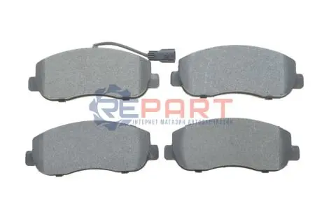 Комплект гальмівних колодок передн, OPEL MOVANO B 2.3D 05.10 Bosch 0986494894 Купити в Україні