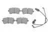 Комплект гальмівних колодок задн, AUDI A8 D4 2.0-4.2D 11.09-01.18 Bosch (0 986 494 915) зображення 1