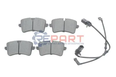 Комплект гальмівних колодок задн, AUDI A8 D4 2.0-4.2D 11.09-01.18 Bosch 0 986 494 915