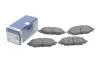 Фото Комплект гальмівних колодок передн, CHEVROLET AVEO 1.2-1.6 03.11 Bosch (0986494917) зображення 2