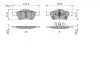 Фото Комплект гальмівних колодок передн, FORD MAVERICK FORD USA ESCAPE GMC ENVOY MAZDA TRIBUTE 2.3/3.0/4.2 03.00 Bosch (0 986 494 960) зображення 1