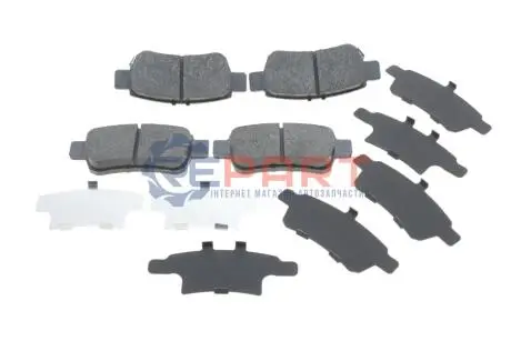 Комплект гальмівних колодок задн, HONDA ODYSSEY 3.5 09.04 Bosch 0 986 494 964 Купити в Україні