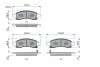 Фото Комплект гальмівних колодок передн, BUICK ENCLAVE CHEVROLET COLORADO, TRAILBLAZER 3.6/4.2/5.3 09.01 Bosch (0986494966) зображення 1