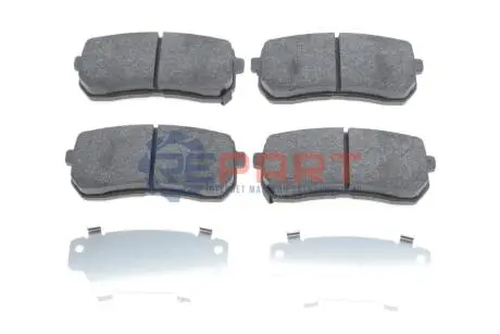 Комплект гальмівних колодок задн, KIA CARNIVAL II, SORENTO III 2.0D-3.5 10.01-12.20 Bosch 0 986 494 971 Купити в Україні