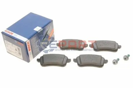 Фото Колодки гальмівні (задні) Renault Megane IV/Scenic IV/Grand Scenic IV/Espace/Talisman 16- BOSCH (0 986 494 978) зображення 1
