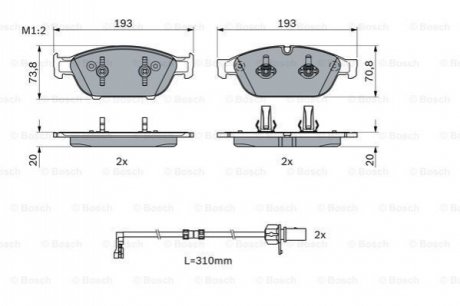 Автозапчасть BOSCH 0 986 494 986 (фото 1)