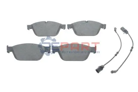 Комплект гальмівних колодок передн, AUDI A8 D4, Q5 2.0-4.2D 11.09-01.18 Bosch 0986494988 Купити в Україні