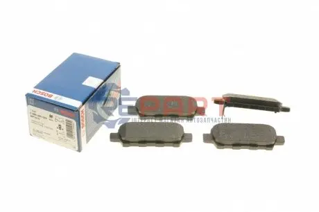 Колодки гальмівні (задні) Nissan Maxima/Suzuki Grand Vitara 08- BOSCH 0986495089 Купити в Україні