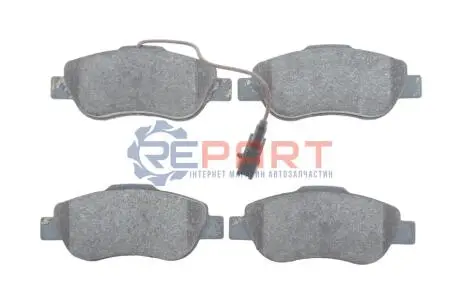 Колодки гальмівні (передні) Fiat Panda 03-/500/500C 07-/Ford Ka II 08-16 (+датчик) Bosch 0986495097 Купити в Україні