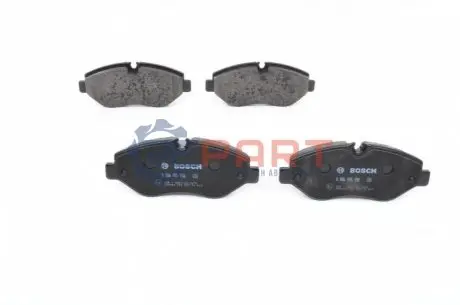 Комплект гальмівних колодок передн, MERCEDES SPRINTER 3,5-T (B907), SPRINTER 3,5-T (B907, B910), SPRINTER 3-T (B907), SPRINTER 3-T (B910), SPRINTER 3-T (B910, B907) 2.0D-Electric 04.06 Bosch 0986495098 Купити в Україні