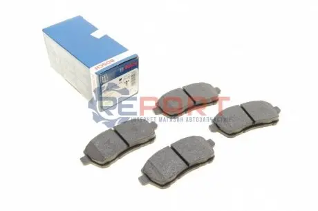 Колодки гальмівні (передні) Ford Fiesta 08-/Mazda 2 07-15 (TRW) Bosch 0986495108 Купити в Україні