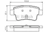 Фото Гальмівні колодки (набір) Bosch (0986495111) зображення 1