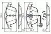 Фото Колодки гальмівні (передні) Audi A4 07-18/Audi A5 07-/Audi Q5 12-17 (замінено на 0986494538) Bosch (0986495129) зображення 5