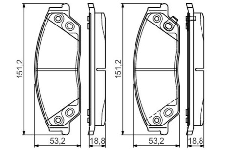 Автозапчастина BOSCH 0986495149 (фото 1)