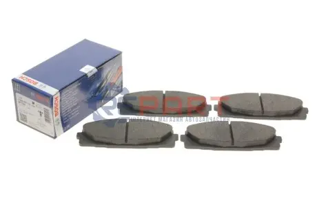 Колодки гальмівні (передні) Toyota Hiace IV/V 05 Bosch 0986495152 Купити в Україні