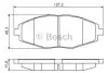 BOSCH Тормозные колодки к дискам (снято с производства, замена 0986424512) Bosch (0986495224) изображение 1