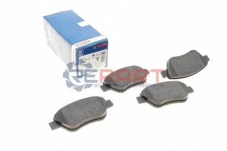 Колодки гальмівні (передні) Opel Corsa D 06-14 Bosch 0986495237 Купити в Україні