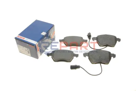 Колодки гальмівні (передні) Audi A4/A6/Skoda Superb/VW Passat 1.9TDI/2.5TDI 96- (з датчиками) (Ate) Bosch 0986495241 Купити в Україні