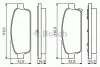 Тормозные колодки.) Bosch (0986495259) изображение 2
