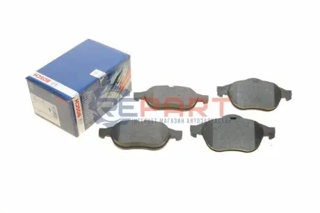 BOSCH гальмівні колодки перед. RENAULT Laguna II, Scenic II 01 Bosch 0986495264 Купити в Україні