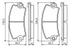 Фото Гальмівні колодки (набір) BOSCH (0986495270) зображення 5