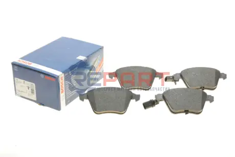 Колодки тормозные (передні) Audi A4 03-09/A6/A8 03-11 (+датчики) (замінено на 0986494104) Bosch 0986495272 Купити в Україні
