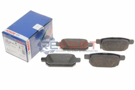 Фото Тормозные колодки дисковые BOSCH (0986495301) изображение 1