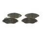 Фото Колодки гальмівні (передні) Audi Q3 18-/A3/Skoda Octavia/VW Passat B6-B8/Golf/Tiguan 12- (+датчик) Bosch (0986495350) зображення 1