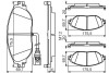 Гальмівні колодки BOSCH 0986495350 (фото 7)