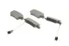 Фото Комплект гальмівних колодок задн, ABARTH PUNTO, PUNTO EVO FIAT PUNTO, PUNTO EVO 1.2-1.6D 07.08 Bosch (0 986 495 355) зображення 2
