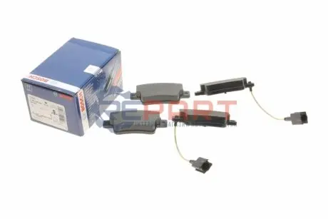 Комплект гальмівних колодок задн, ABARTH PUNTO, PUNTO EVO FIAT PUNTO, PUNTO EVO 1.2-1.6D 07.08 Bosch 0 986 495 355 Купити в Україні