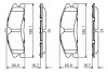 FORD колодки гальм. передн. Explorer (USA) 3.5 10- BOSCH 0986495399 (фото 5)