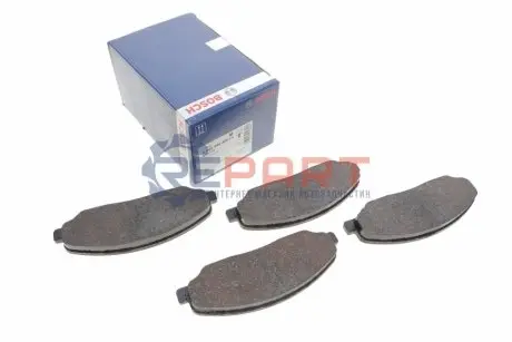 BOSCH FORD гальмівні колодки передн. Mustang 05 Bosch 0986495406 Купити в Україні