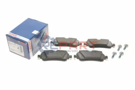 Комплект гальмівних колодок задн, AUDI A6 ALLROAD C8, A6 C8, A7, A8 D5, E-TRON, Q7, Q8 LAMBORGHINI URUS VW TOUAREG 2.0-Electric 01.15 Bosch 0986495426 Купити в Україні