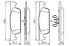Колодки гальмівні (передні) Dacia Logan/Renault Clio 12 Bosch (0986495462) зображення 1