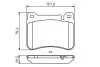 Фото Колодки гальмівні (ппередні) MB C-class (W203) 00-11/CLC-class (CL203/C209) 02-11 Bosch (0986495471) зображення 1