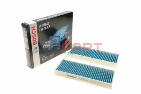 Фільтр салону Peugeot 308 13-/508 18-(вугільний) (к-кт 2 шт.) Bosch 0986628547 Купити в Україні