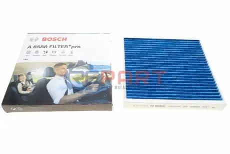 Фильтр салона с активированным углем PRO Bosch 0 986 628 588