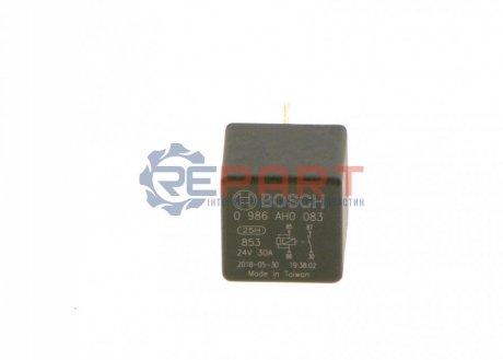 Реле 12V 30A (4-х конт) BOSCH 0986AH0083