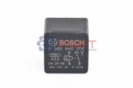 Реле BOSCH 0986AH0206 (фото 1)