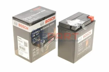 Акумуляторна батарея 5Ah/75A (120x60x130/+R/B0) (AGM) Factory Activated AGM BOSCH 0 986 FA1 010 Купити в Україні