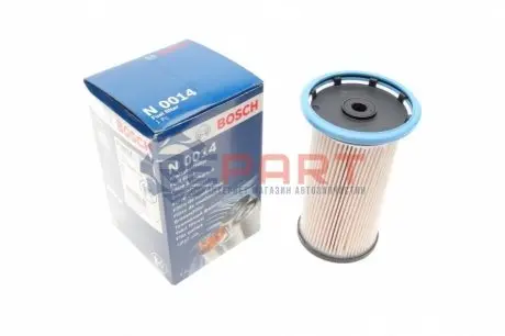 Паливний фільтр ((en) for filter housings without separator) AUDI A3, Q2, Q3, TT CUPRA FORMENTOR, LEON, LEON SPORTSTOURER FORD TOURNEO CONNECT V761 NADWOZIE WIELKO 1.6D/1.8/2.0D 11.09 Bosch 1457070014 Купити в Україні