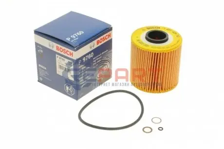 Масляний фільтр BMW 3 (E30), 3 (E36), 5 (E34) ISUZU TROOPER III 1.6-3.0D 12.84-08.04 Bosch 1457429760 Купити в Україні