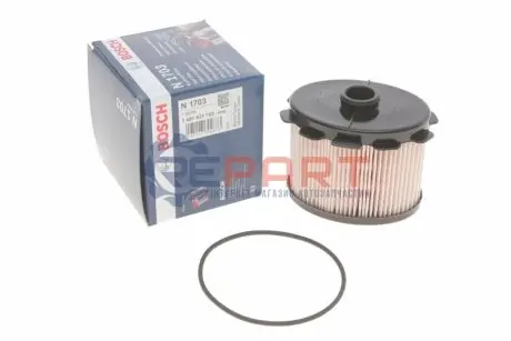 Паливний фільтр CITROEN BERLINGO, C15, JUMPY I, XSARA FIAT SCUDO PEUGEOT 206, 306, EXPERT, PARTNER, PARTNER ORIGIN TOYOTA COROLLA 1.9D 06.96-12.15 Bosch 1 457 431 703 Купити в Україні