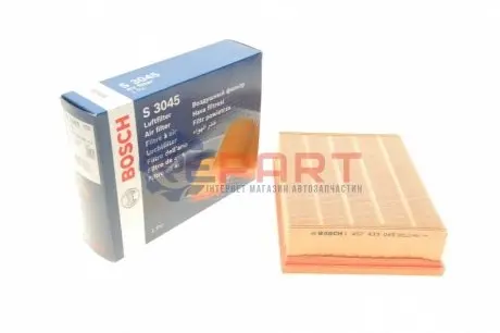 Фільтр повітряний (фільтруючий елемент) OPEL VECTRA B 2.0D/2.2D 11.96-07.03 Bosch 1457433045 Купити в Україні