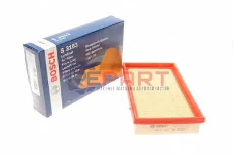 Фільтр повітряний (фільтруючий елемент) OPEL AGILA A SUZUKI SPLASH, WAGON R, WAGON R+ 1.0/1.2/1.3 05.00 Bosch 1457433153 Купити в Україні
