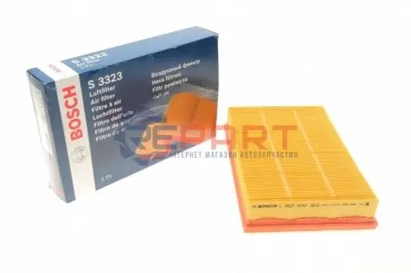 Фільтр повітряний (фільтруючий елемент) VOLVO C30, S40 II, V50 FORD C-MAX, FOCUS C-MAX, FOCUS II 1.4-2.0 10.03-12.12 Bosch 1457433323 Купити в Україні