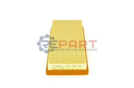Фільтр повітряний (фільтруючий елемент) FIAT PUNTO LANCIA Y 1.2 09.99-04.06 Bosch 1457433520 Купити в Україні