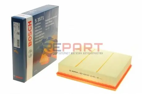 Фільтр повітряний (фільтруючий елемент) OPEL OMEGA B 2.0-3.2 03.94-07.03 Bosch 1457433571 Купити в Україні
